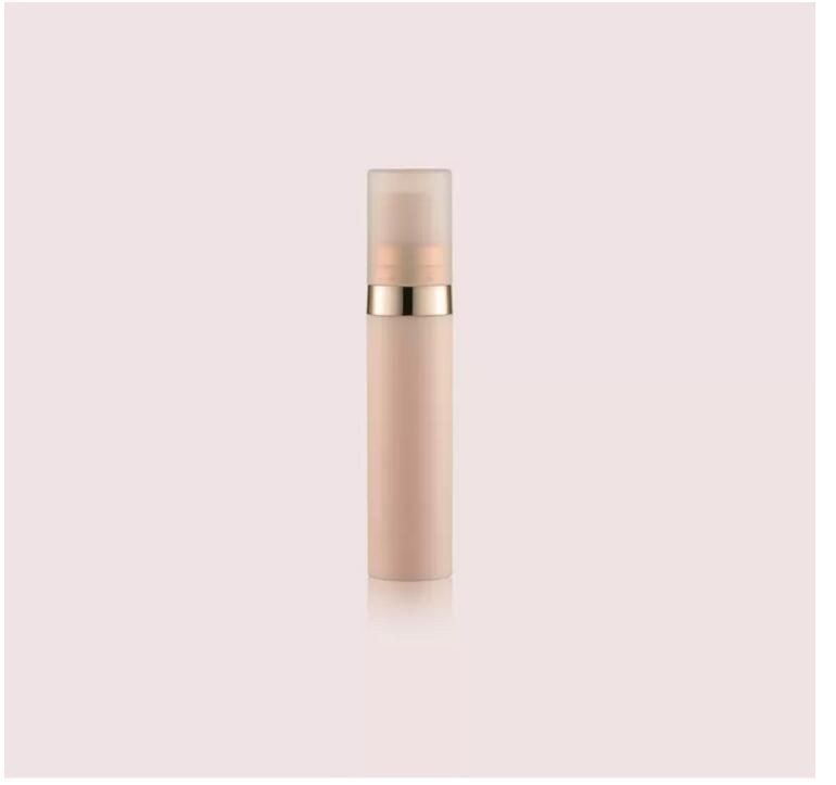 Makeup Plastic Airless Pump Bottles Round 5ML / 8ML / 10ML Empty Cosmetic Bottles LB106A/B/C/D