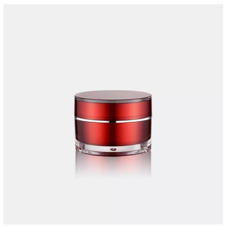 Luxury Plastic Cosmetic Jars For Face Eye Cream 15ML 30ML 50ML