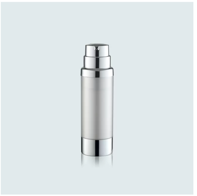 Cream Plastic Cosmetic Bottle with Unique and Innovative Actuator Open Way LB210D Series