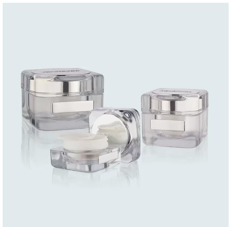 Outer Bottle PMMA Empty Cosmetic Jars 15ML 30ML 50ML