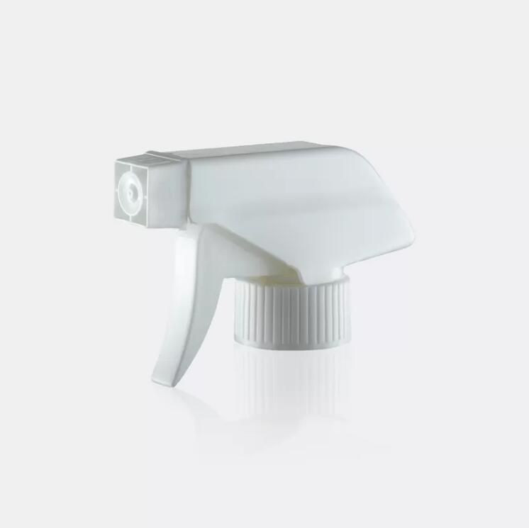 White Trigger Spray Heads 1.0±0.1ml/T Discharge Rate For Plastic Bottle