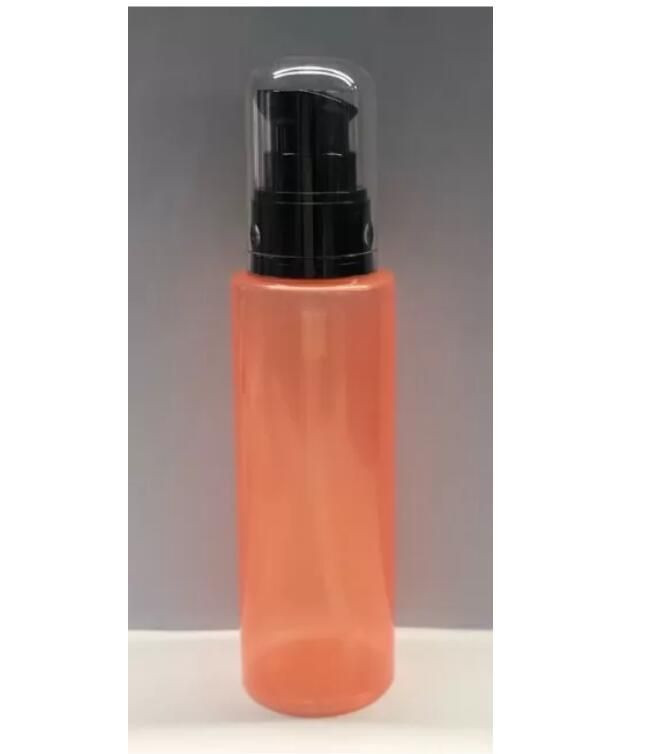 100ml High Transparency PET Cosmetic Bottles Non Toxic Odorless For Screwing Cap Or Pump