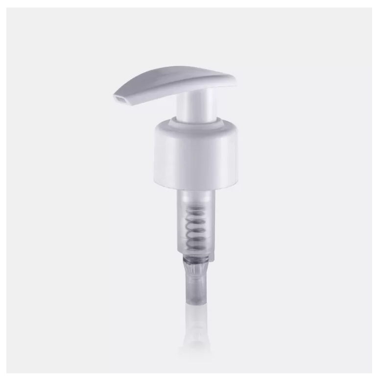 Smooth & Ribbed PP/ Aluminum Lotion Dispenser Pump For High Viscosity Lotion Or Liquid