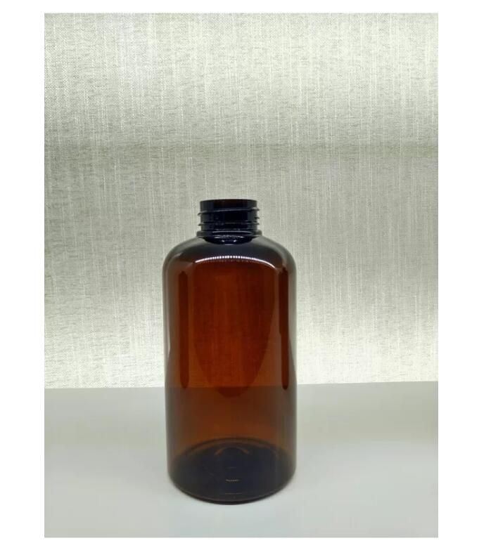 Oil & Fat Resistance PET Cosmetic Bottles / Amber Pet Bottles Free Samples For Stock