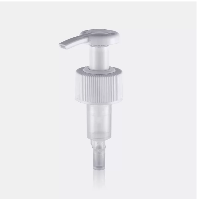 Ribbed Out Spring Plastic Lotion Pump 2.0ML Dosage