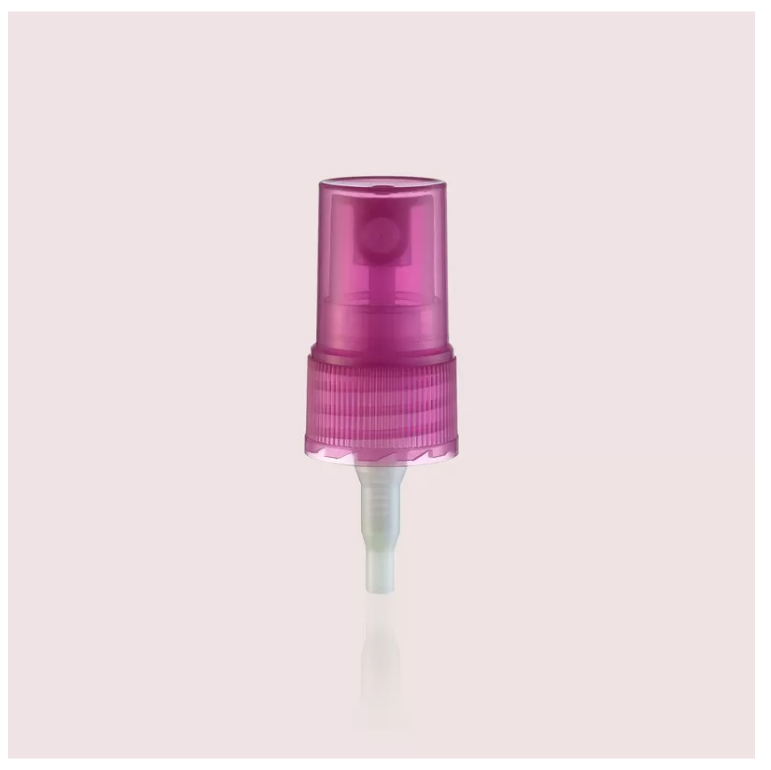 Plastic Fine Mist Sprayer Dispenser Ribbed For Personal Care  18/405