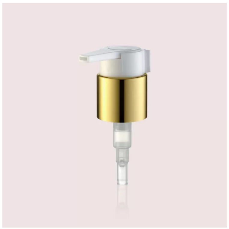 Liquid Dispenser Cosmetics Packaging Pump Treatment Cream Pump With Clip