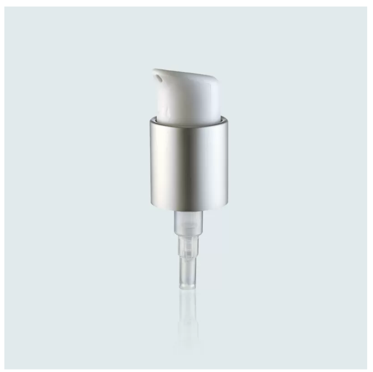 24mm Metal Shell Cosmetic Treatment Pumps Soft / Smooth Feel On Actuation