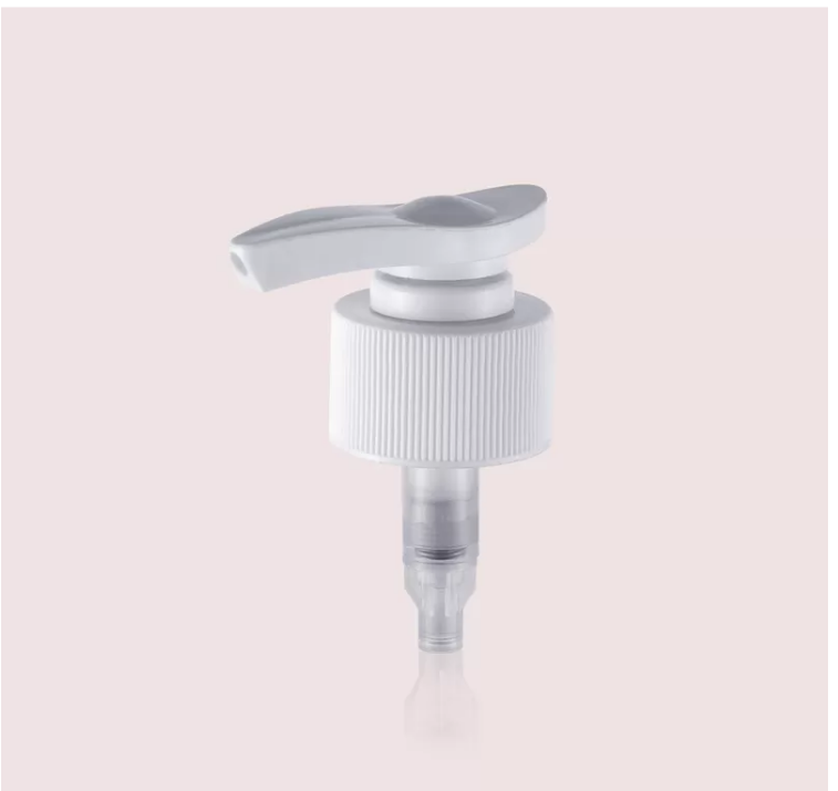 Oval Actuator Plastic Soap Dispenser Pump / Lotion Dispenser Pumpfor 24mm And 28mm Closure Size