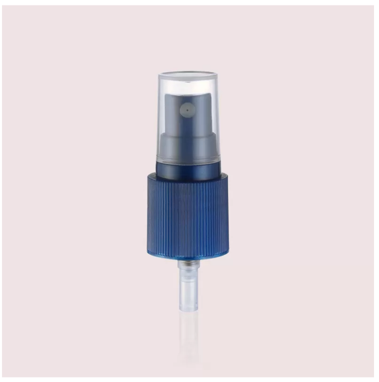 Plastic Fine Mist Sprayer Dispenser Ribbed For Personal Care