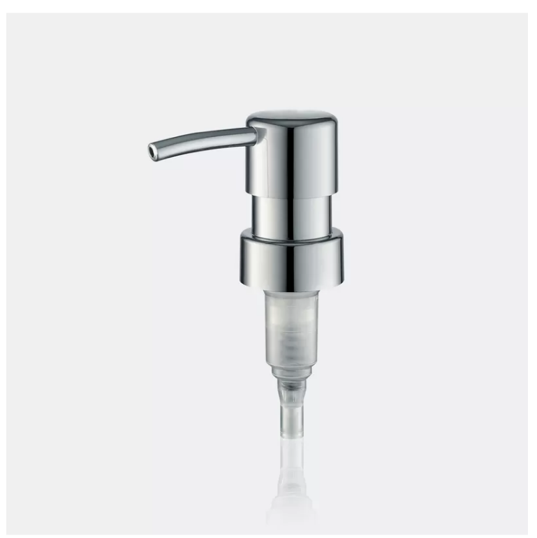 Professional Customized Plastic Lotion Pump For Cleaning Lotion With Rotary Switch Press